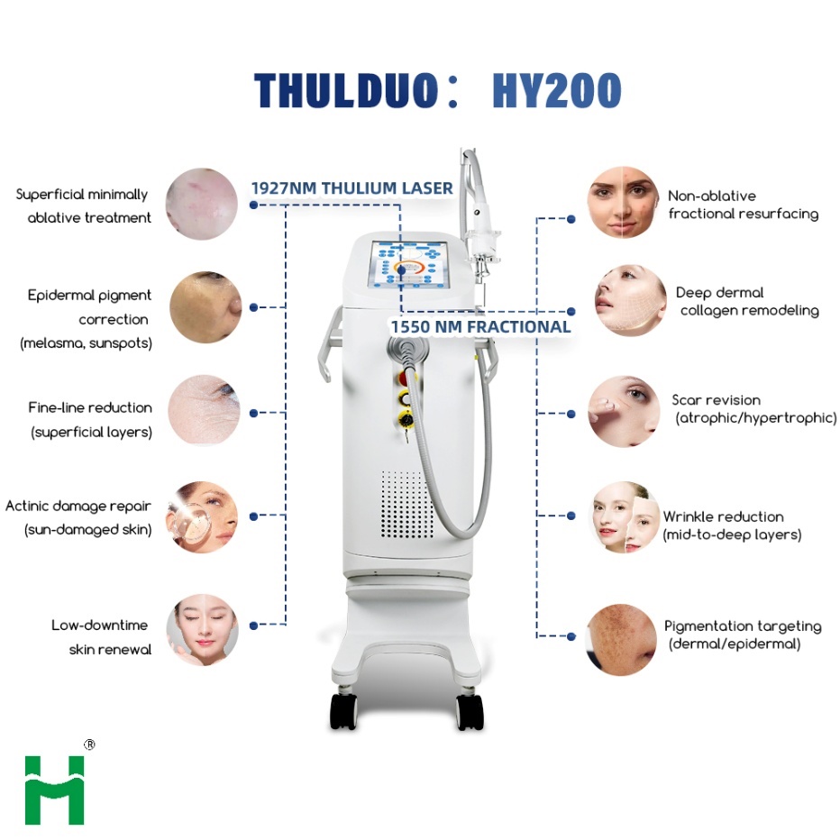 Dual-Wavelength（1927nm+1550nm） Thulium Laser System ThulDuo HY200