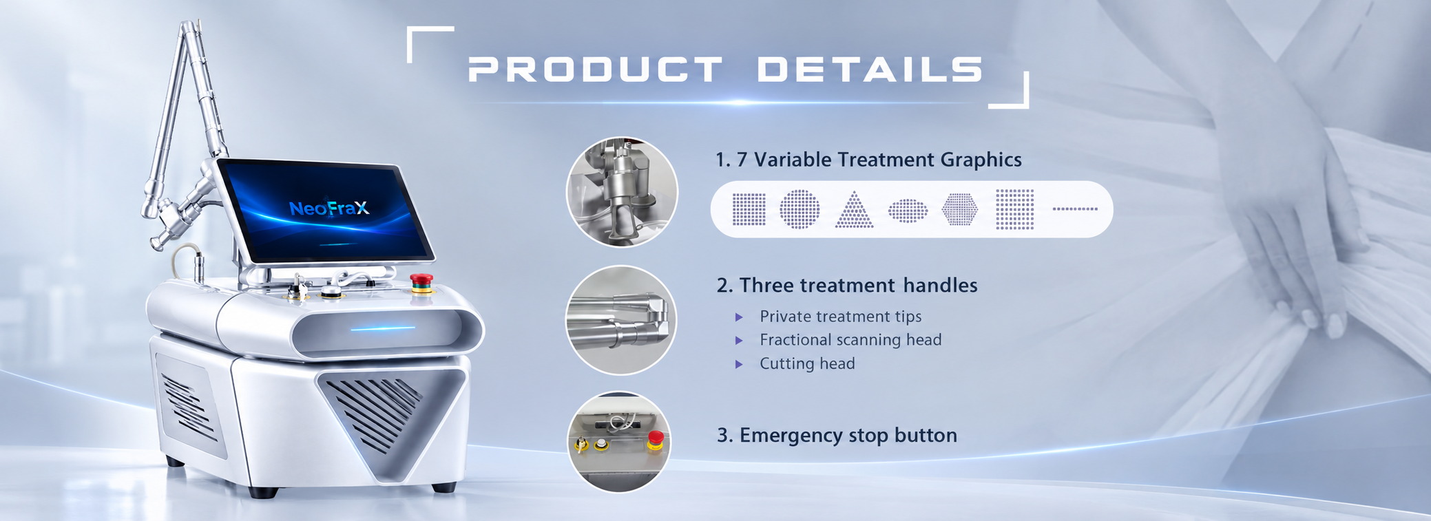 NeoFraxseries Professional Desktop CO₂ Laser System