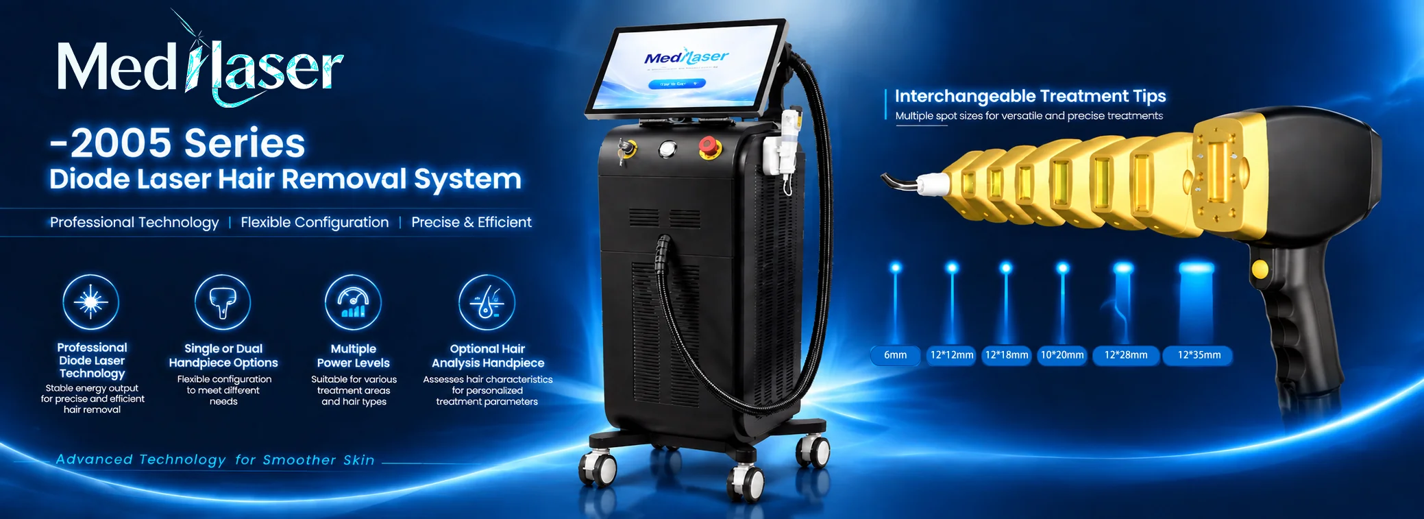 MediLaser Series | Professional Diode Laser Systems MediLaser-2005